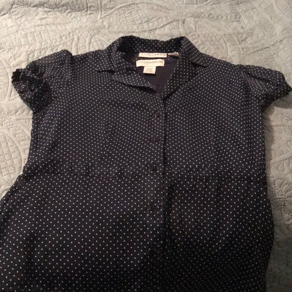 $3/25 Sale 🛍Navy dress shirt
